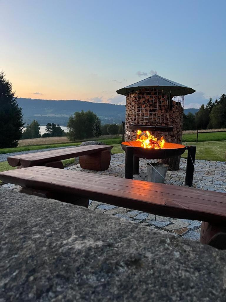 Apartmany Hajovna Lipno Loucovice Екстер'єр фото